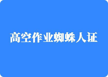 男人大操美女娇喘出白浆免费视频高空作业蜘蛛人证